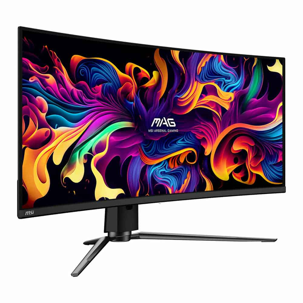 MSI MAG 341CQP QD-OLED 34" UWQHD 175Hz Adaptive Sync Curved HDR Monitor